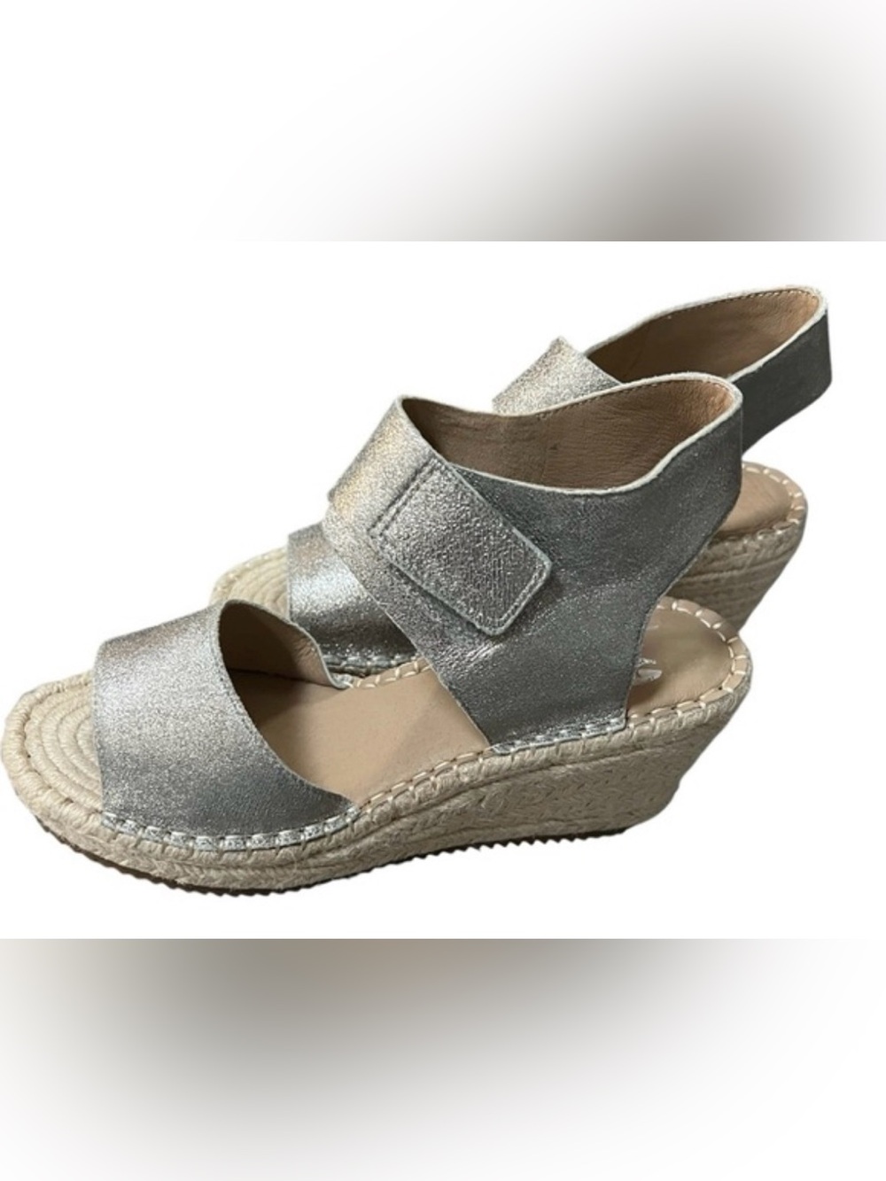 Eileen Fisher Willow Leather Wedge Espadrille